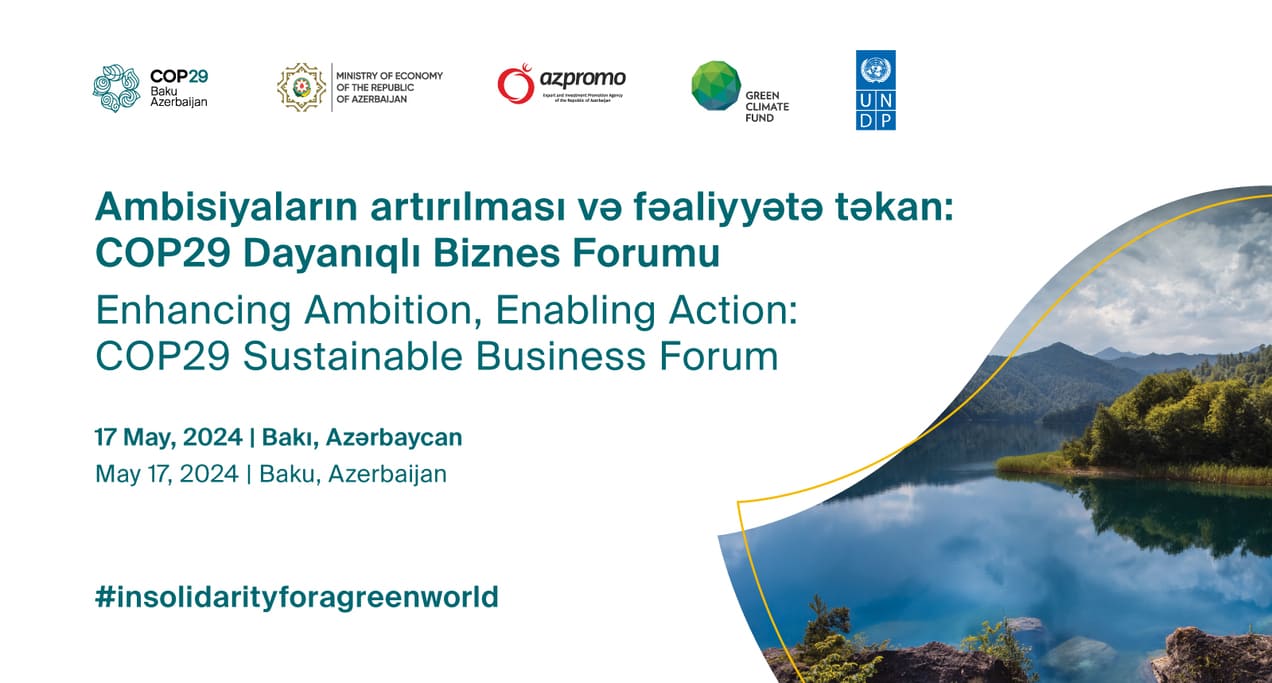 COP29 Presidency Hosts Business Forum to Galvanise Private Sector on Climate Action 