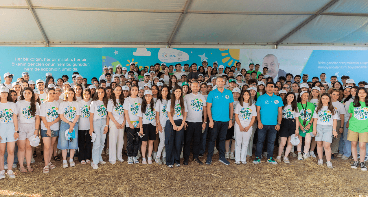  Yay Fest Hosts COP29 Volunteers Camp