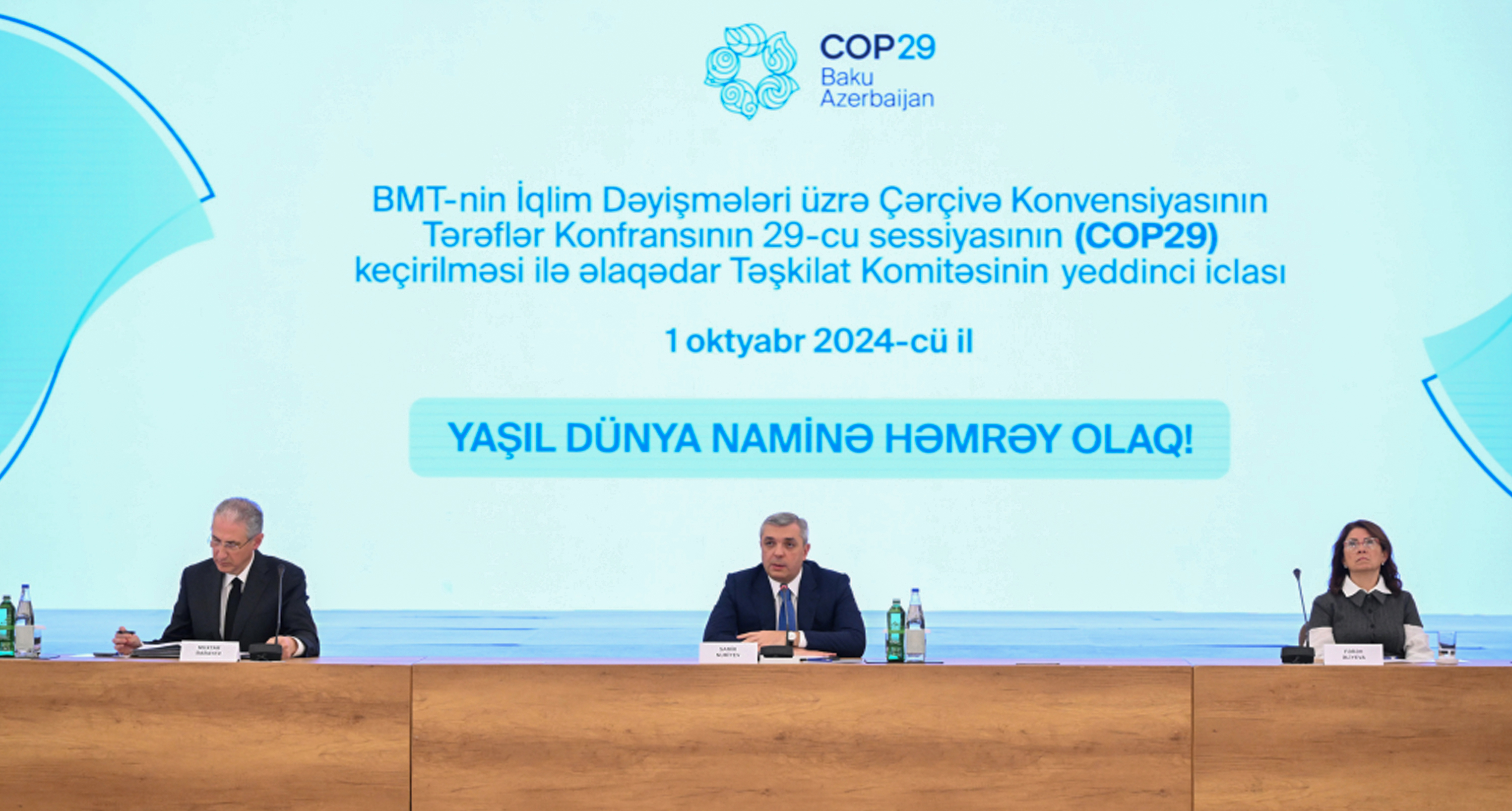 COP29 ilə əlaqədar Təşkilat Komitəsinin yeddinci iclası keçirilib